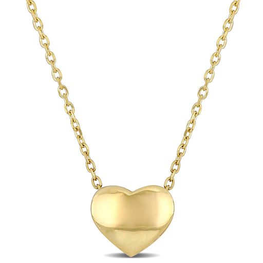 Petite Gold Heart Necklace