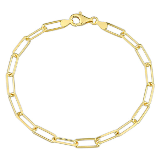 14k Yellow Gold Large Oval Link Bracelet w/ Florentine Finish Alternating  with 3 Vertical Gold Ball Links – G114